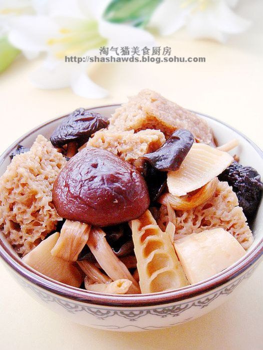 四喜烤麸