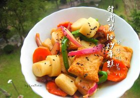 韩式酱油炒年糕