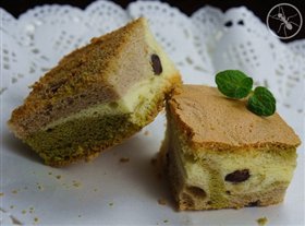 幻彩蜜豆小戚风
