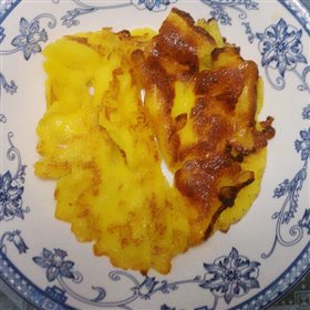 超简便奶香蛋饼