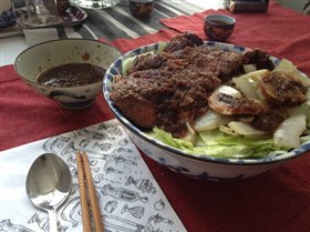 日式和风牛肉盖饭