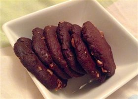 巧克力果仁脆饼
