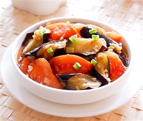 西红柿烧茄子