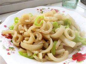 青椒炒肉皮