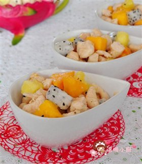 绝顶美食果香鸡丁