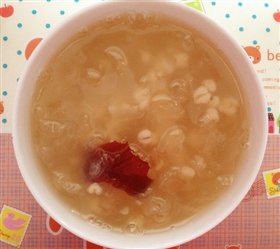 薏仁银耳红枣羹(高压锅版)