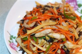 在家轻松做美味鱼香肉丝