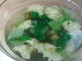 青菜蛋汤
