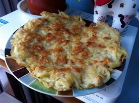 土豆丝肉饼