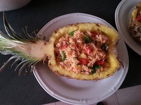风情菠萝饭
