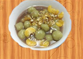 地瓜圆子汤