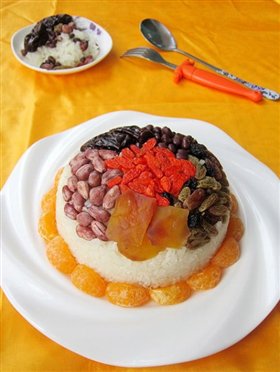 很实惠很地道的新疆风味-八宝饭