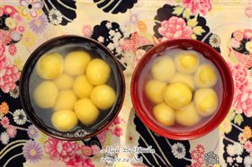 南瓜汤圆