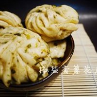 椒盐香葱花卷的做法
