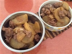 萝卜焖鸭