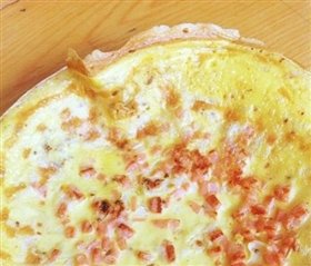 黄油火腿小煎饼