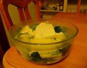 苔菜豆腐汤