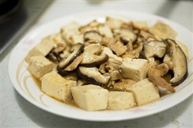 香菇豆腐烧肉片
