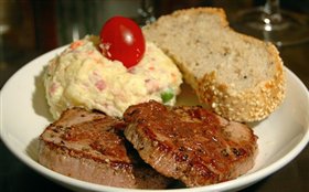 法式黑椒牛排 (Steak au Poivre/Peppercorn Steak) 夺命土豆泥