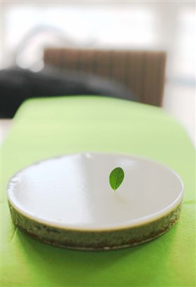 小叶子——椰冻抹茶芝士蛋糕