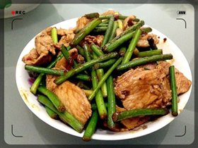 蒜苗小炒肉