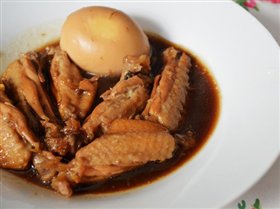 和风白醋鸡翅煮