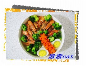 翡翠鲜虾面