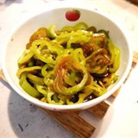 青哔哔之酱油青椒的做法