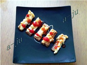 鸡丝面包