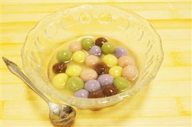 五彩小汤圆(附详细做法)