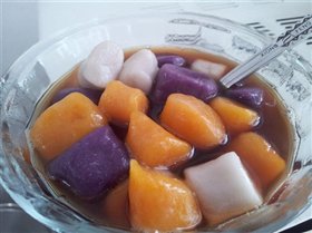 DIY彩色Q弹的芋圆