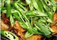 干豇豆蒜苗回锅肉的做法 步骤11