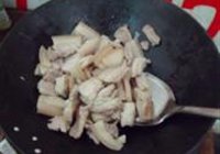菜薹回锅肉的做法 步骤3