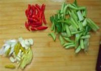 菜薹回锅肉的做法 步骤2