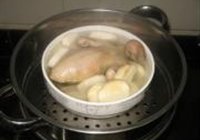 黄山炖鸽的做法 步骤4