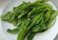 炸菠菜脯的做法 步骤1