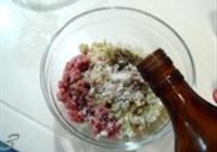 锅贴羊肉的做法 步骤3