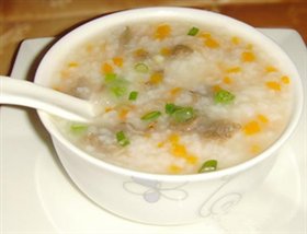 胡萝卜牛肉粥