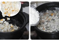 雪梨百合粥的做法 步骤3