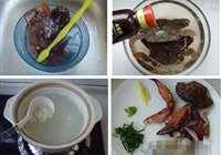 海蟹粥的做法 步骤2