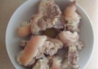 雪豆蹄花汤的做法 步骤4