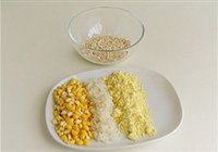 蔬菜玉米麦片粥的做法 步骤1