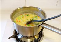 蔬菜玉米麦片粥的做法 步骤6