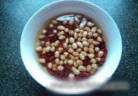 红豆花生浆的做法 步骤1