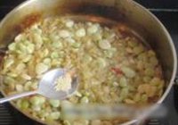 白卤瓜炒洋扁豆的做法 步骤7
