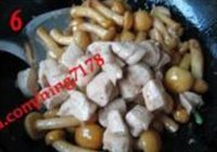 滑子蘑栗子鸡的做法 步骤6