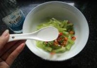 爽脆莴笋心的做法 步骤7