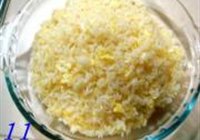 虾球鸡粒炒饭的做法 步骤11
