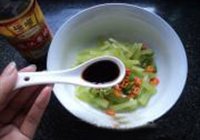 爽脆莴笋心的做法 步骤8