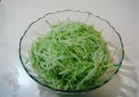 椒油拌萝卜丝的做法 步骤5